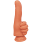 Hott Products | Finger Fest Dildo Thumbs Up Tan