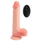 La Viva Aussie Dongs Ozzy Vibrating Thrusting Dildo with Remote Flesh
