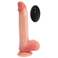 La Viva Aussie Dongs Patrick Vibrating Thrusting Dildo with Remote Flesh