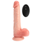 La Viva Aussie Dongs Chad Vibrating Thrusting Dildo with Remote Flesh
