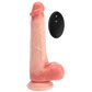 La Viva Aussie Dongs John Vibrating Thrusting Dildo with Remote Flesh
