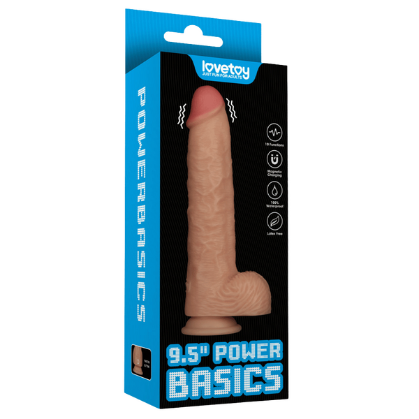 Lovetoy 9.5" Vibrating USB Power Basics Cock