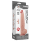 Lovetoy 13.5" King Sized Sliding Skin Dual Layer Dong (Flesh)