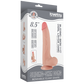 Lovetoy 8.5" Sliding Skin Dual Layer Dong (Flesh)