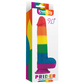 Lovetoy Prider 9" Rainbow Dildo