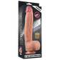 Lovetoy Nature Cock King Sized 12" Dual Layered Platinum Silicone Cock (Flesh)