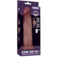 Lovetoy Sliding Skin Pro II Silicone Dual Layer Dong Dildo 9"