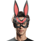 Lovetoy Rebellion Reign Mystery Bunny Mask (Black/Red)