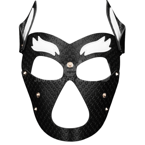 Lovetoy Rebellion Reign Howl Pup Mask (Black/White)