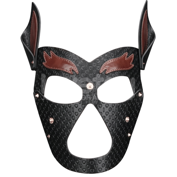 Lovetoy Rebellion Reign Howl Pup Mask (Black/Red)