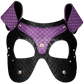Lovetoy Rebellion Reign Classic Wicked Pup Mask (Purple/Black)
