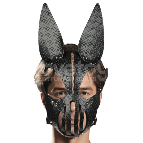 Lovetoy Rebellion Reign Dark Bunny Mask (Black)