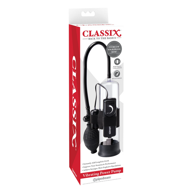 Pipedream Classix Vibrating Power Pump