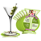 Ball & Chain Bride-To-Be - Truth Or Dare Party Coasters