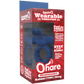 ScreamingO OHare Couples Vibrating Ring - Blue