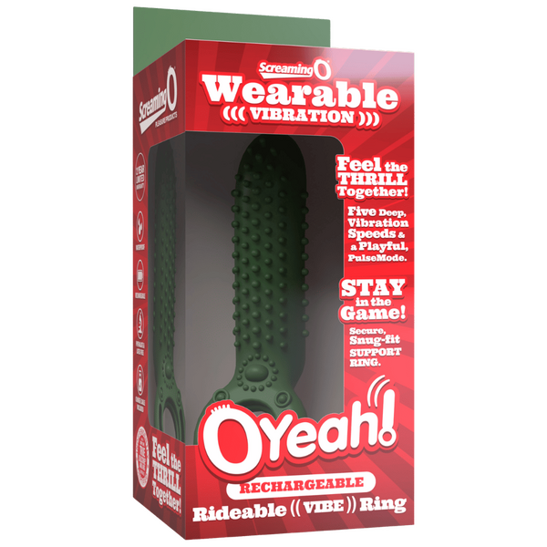 ScreamingO OYeah Couples Vibrating Ring - Green