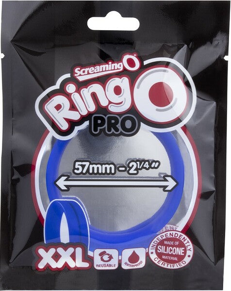 ScreamingO RingO Pro XXL Cock Ring - Blue