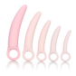 CalExotics Inspire Silicone Dilator 5-Piece Set (Pink)