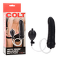 Calexotics COLT Hefty Probe Inflatable Butt Plug Black