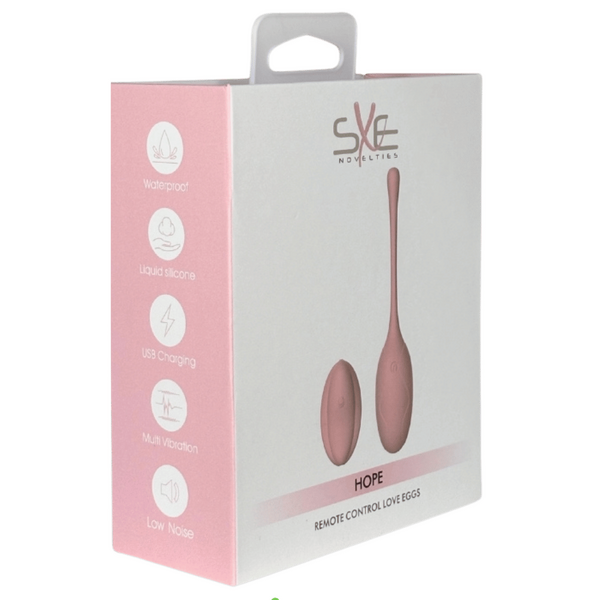 SXE Hope Remote Control Silicone Love Egg