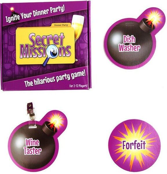 CreativeC | Secret Missions Dinner Party Game
