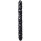 Doc Johnson Veined Double Header Black 18" Dildo Dong