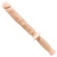 Doc Johnson The Classic Man Handler - 10" Dildo Plus Handle White