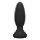 Doc Johnson A-Play Vibe - Adventurous - Rechargeable Silicone Anal Plug With Remote (Black)