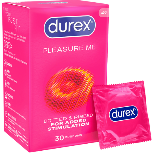 Durex Pleasure Me Condoms 30's