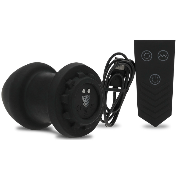 Doc Johnson | Fort Troff Robo Rimmer - Rotating Vibrating Plug with Remote