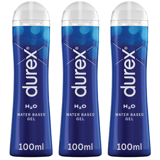 Durex Play Feel Gel Water Based Lubricant (3 X 100ml Tray)