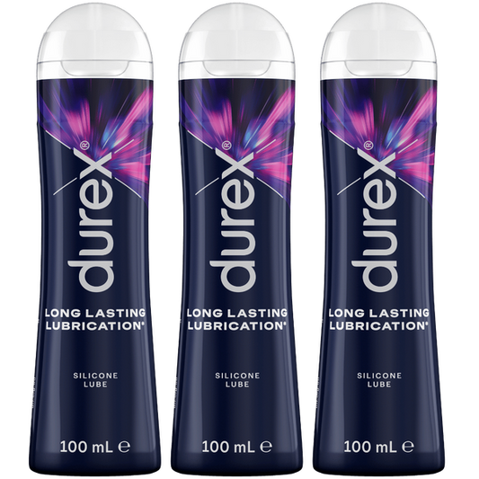 Durex Play Perfect Glide Silicone Lubricant (3 X 100ml Tray)