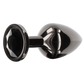 TABOOM Luxury Bondage Essentials Butt Plug With Diamond Jewel S Black