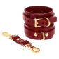 TABOOM Bondage in Luxury Wrist Cuffs Red