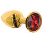 TABOOM Bondage in Luxury Butt Plug With Diamond Jewel S Gold