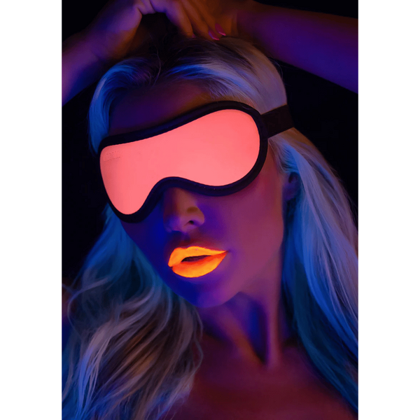 TABOOM Glow In The Dark Blindfold Pink