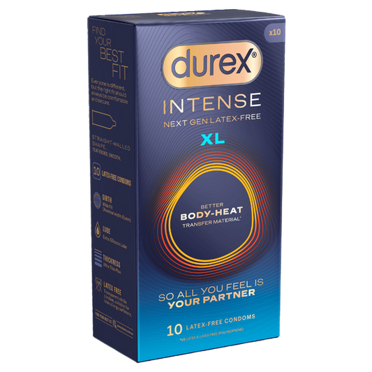 Durex Intense Condoms - XL 10's