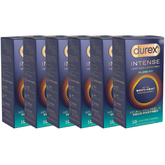 Durex Intense Condoms - Close Fit (6 X 10's Tray)