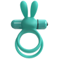 ScreamingO 4B Ohare XL Vibrating Rabbit Ears Cock Ring - Kiwi