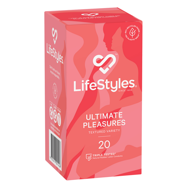 LifeStyles Ultimate Pleasures Condoms 20's