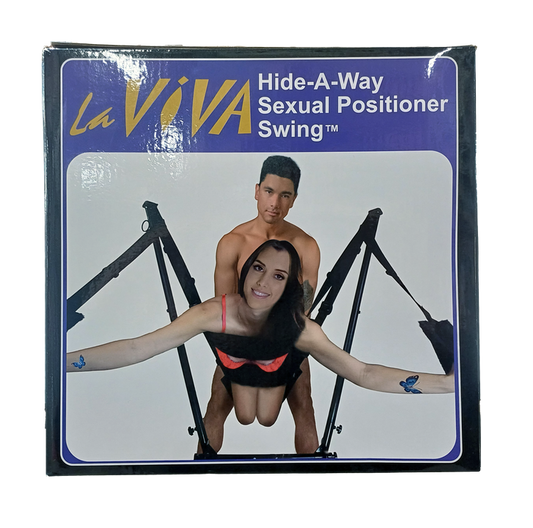 La Viva Hide-A-Way Sexual Position Free Standing Sex Swing