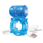 ScreamingO Charged BigO Vibrating Cock Ring - Blue