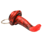 Creature Cocks King Cobra Keychain - Novelty Fantasy Dildo Keyring