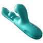 Amovibe Sensa Sway G-Spot Rabbit Vibrator w Replacement Sleeves Teal