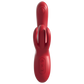 Amovibe Trio Bliss G-Spot Tapping Rabbit Vibrator Red