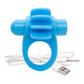 ScreamingO Charged Skooch Vibrating Ring - Blue