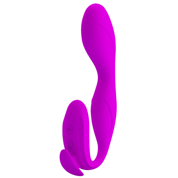 Pretty Love Lust Silicone Rechargeable Vibrator Purple