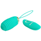 Pretty Love Dream Chaser Jessica Vibrating Egg w Remote (Seafoam)