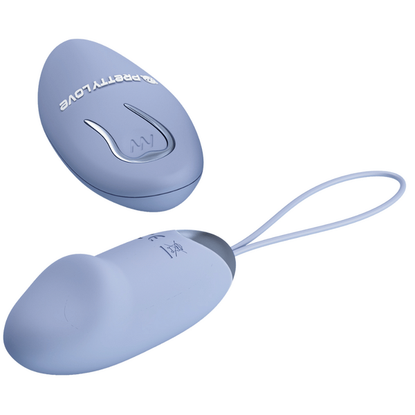 Pretty Love Dream Chaser Julia Vibrating Egg w Remote (Blue)