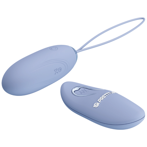 Pretty Love Dream Chaser Jenny Vibrating Egg w Remote (Blue)